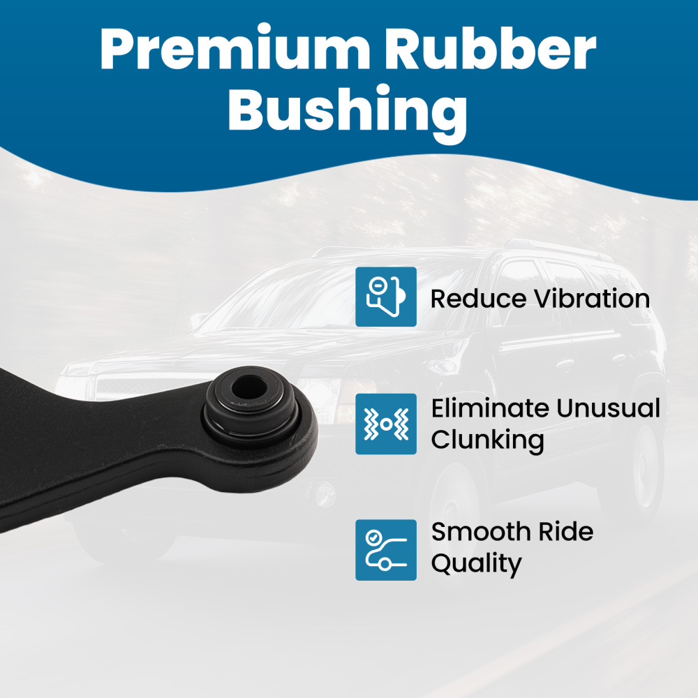 4x Rear Upper Control Arms for 2009-2017 compatible for Chevy Traverse 2008-2017 compatible for Buick Enclave