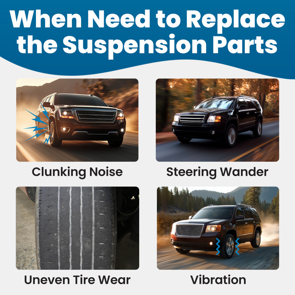 4x Rear Upper Control Arms for 2009-2017 compatible for Chevy Traverse 2008-2017 compatible for Buick Enclave