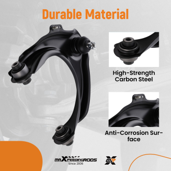 12x Front Upper Control Arms Sway Bar Tie Rods for 2003-2006 compatible for Honda Accord 3.0L