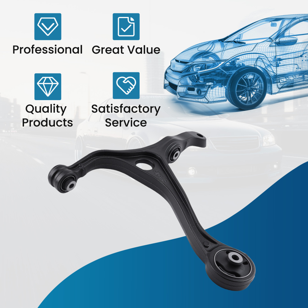 Front Right Passenger Lower Suspension Control Arm compatible for Acura TSX 2004 - 2008 RH