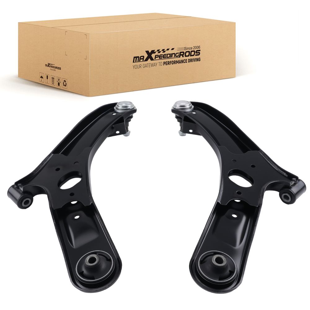 2pc Control Arm Front Lower Suspension compatible for Hyundai Accent 2011-2017 w/Ball Joint
