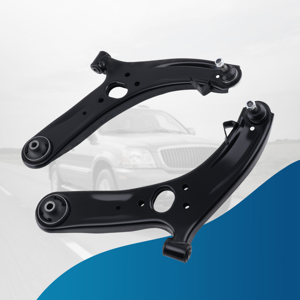 2pc Control Arm Front Lower Suspension compatible for Hyundai Accent 2011-2017 w/Ball Joint