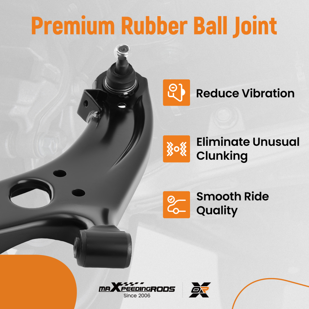 Front Lower Driver Control Arm Ball Joint Assembly compatible for Hyundai Accent 2011-2017