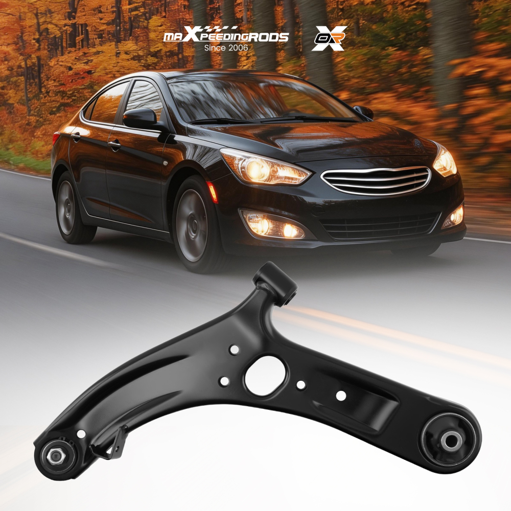 Front Lower Driver Control Arm Ball Joint Assembly compatible for Hyundai Accent 2011-2017