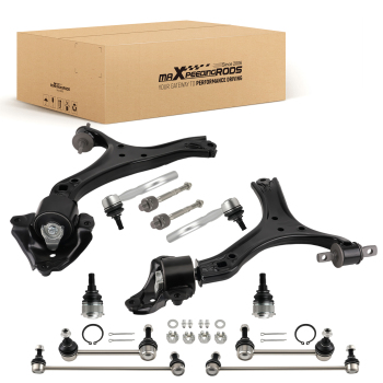 Front Lower Control Arms w/Ball Joints Suspension Kit For 2013-2017 compatible for Honda Accord