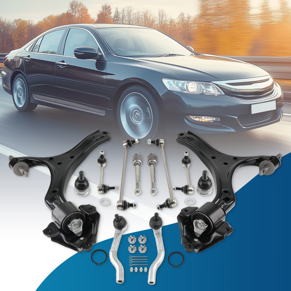 Front Suspension Lower Control Arm w/Ball Joints For 2013 2014-2017 compatible for Honda Accord