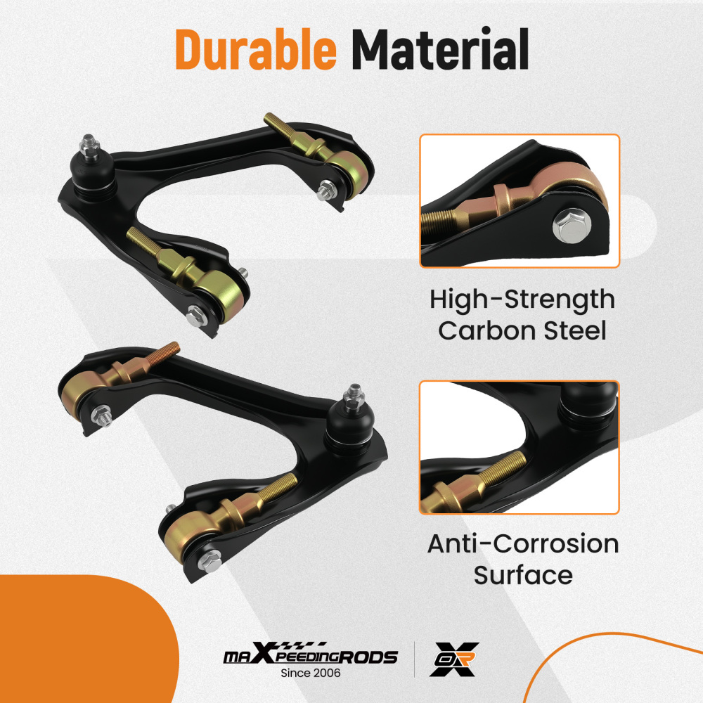 Lower Upper Suspension Control Arm Tie Rod Sway Bar for 1990 - 1993 compatible for Honda Accord