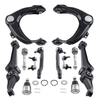 Suspension Front UpperLower Control Arms Kit for 1998- 2001 2002 compatible for Honda Accord