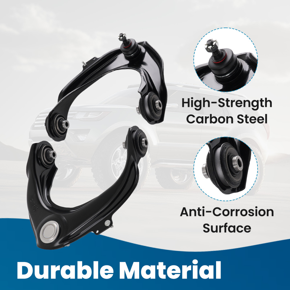 Front UpperLower Control Arms Sway Bar Tie Rod Kit For 1998-2002 compatible for Honda Accord