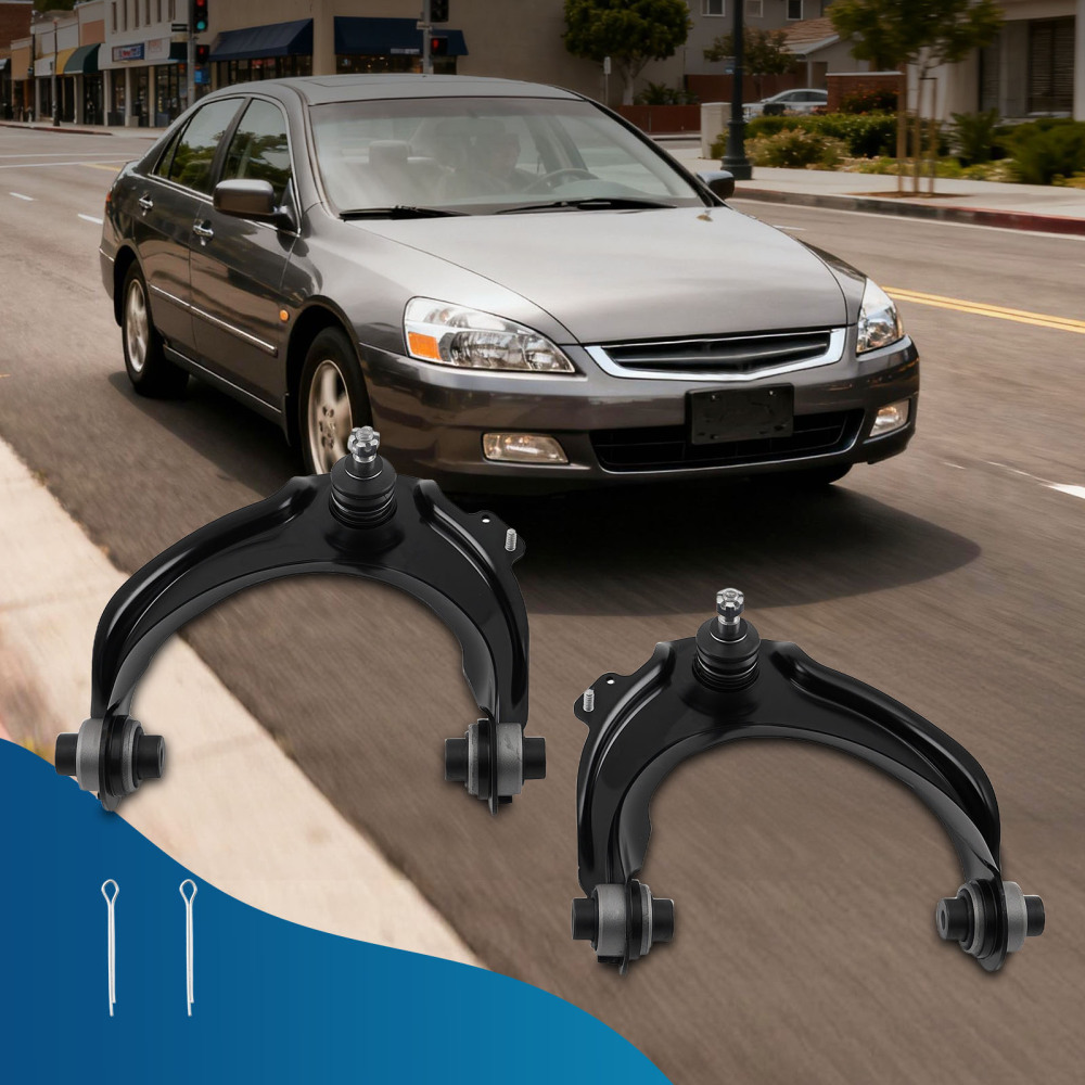 Pair Front Upper Suspension Control Arm W/ Ball Joint compatible for Acura TSX 2004 - 2008