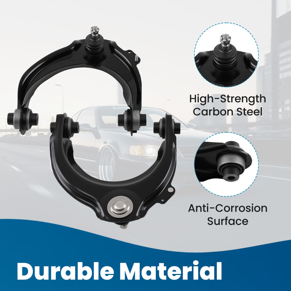Pair Front Upper Suspension Control Arm W/ Ball Joint compatible for Acura TSX 2004 - 2008