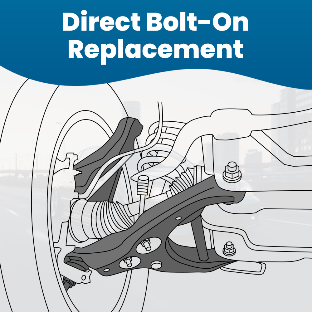 Pair Front Upper Suspension Control Arm W/ Ball Joint compatible for Acura TSX 2004 - 2008