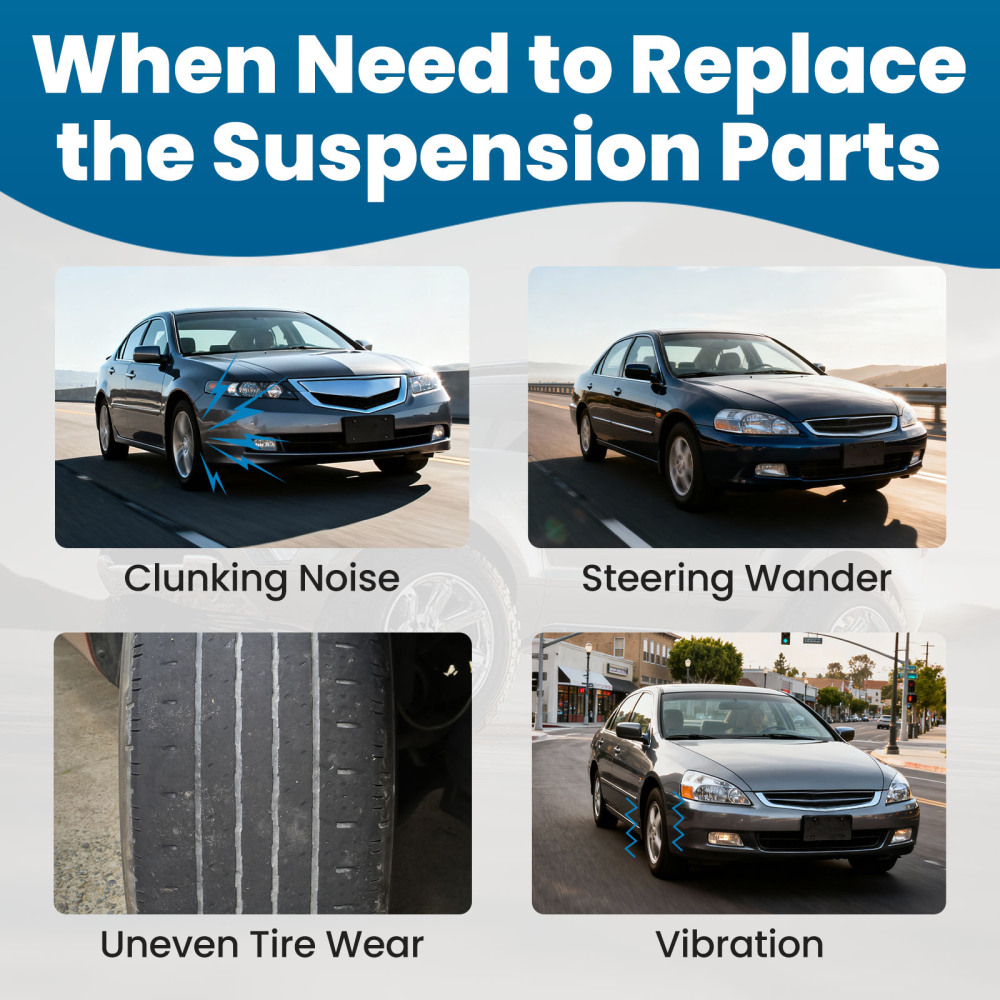 Pair Front Upper Suspension Control Arm W/ Ball Joint compatible for Acura TSX 2004 - 2008