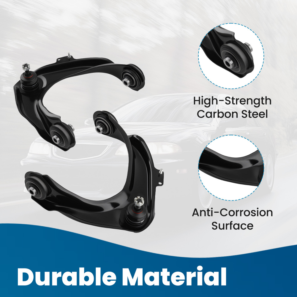 Front Upper Control Arms Kit For 1998-2002 compatible for Honda Accord 1999-2003 compatible for Acura TL / CL
