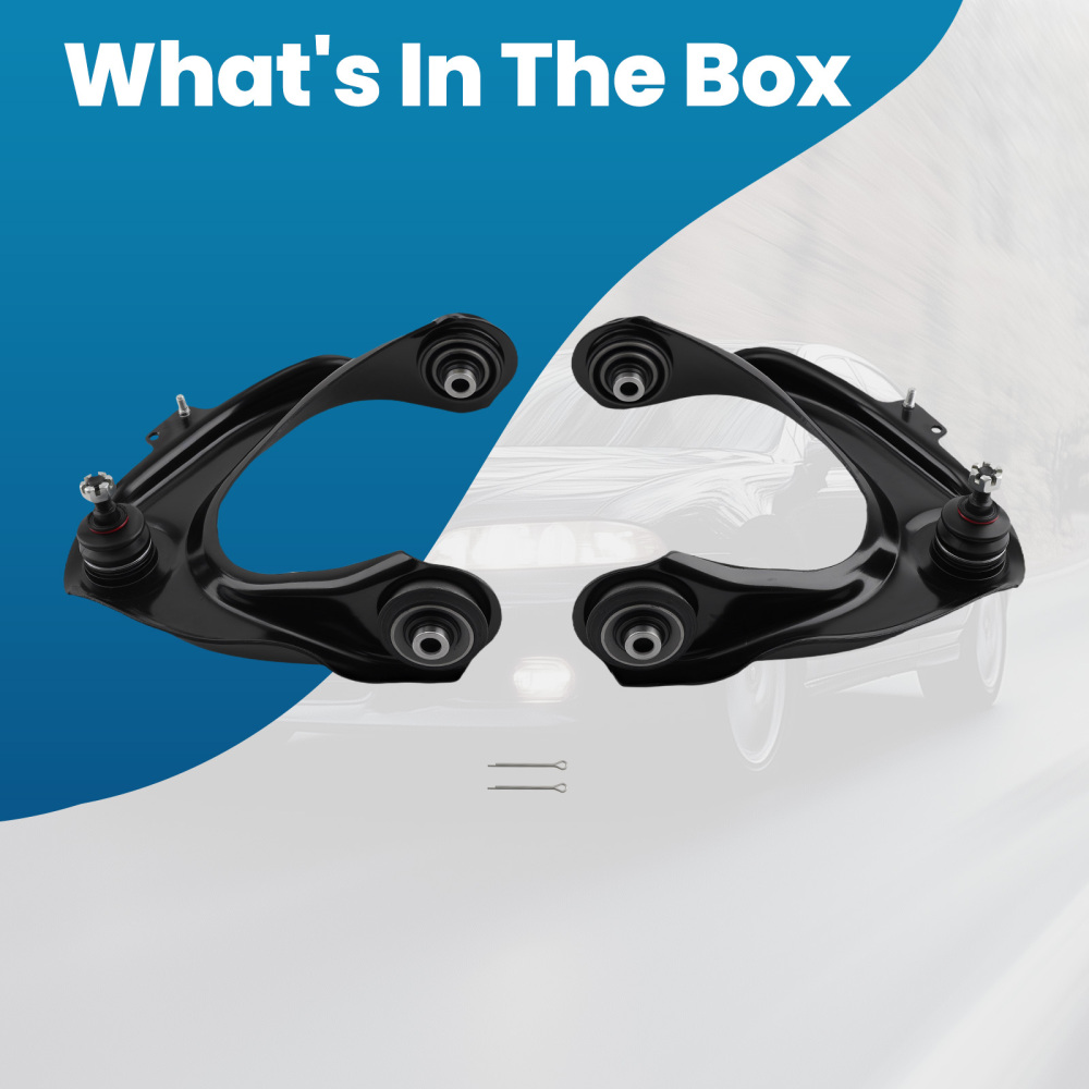Front Upper Control Arms Kit For 1998-2002 compatible for Honda Accord 1999-2003 compatible for Acura TL / CL