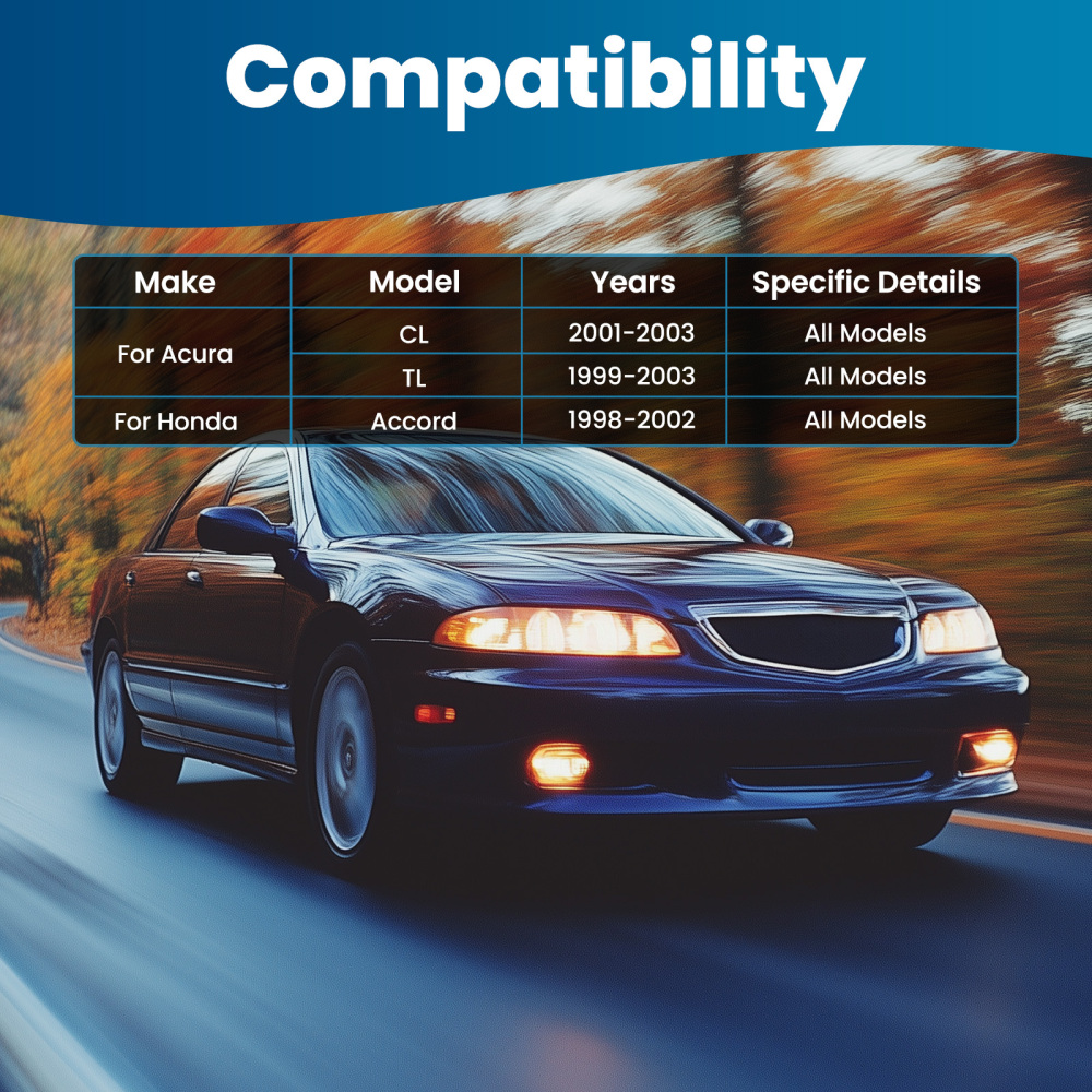 Front Upper Control Arms Kit For 1998-2002 compatible for Honda Accord 1999-2003 compatible for Acura TL / CL