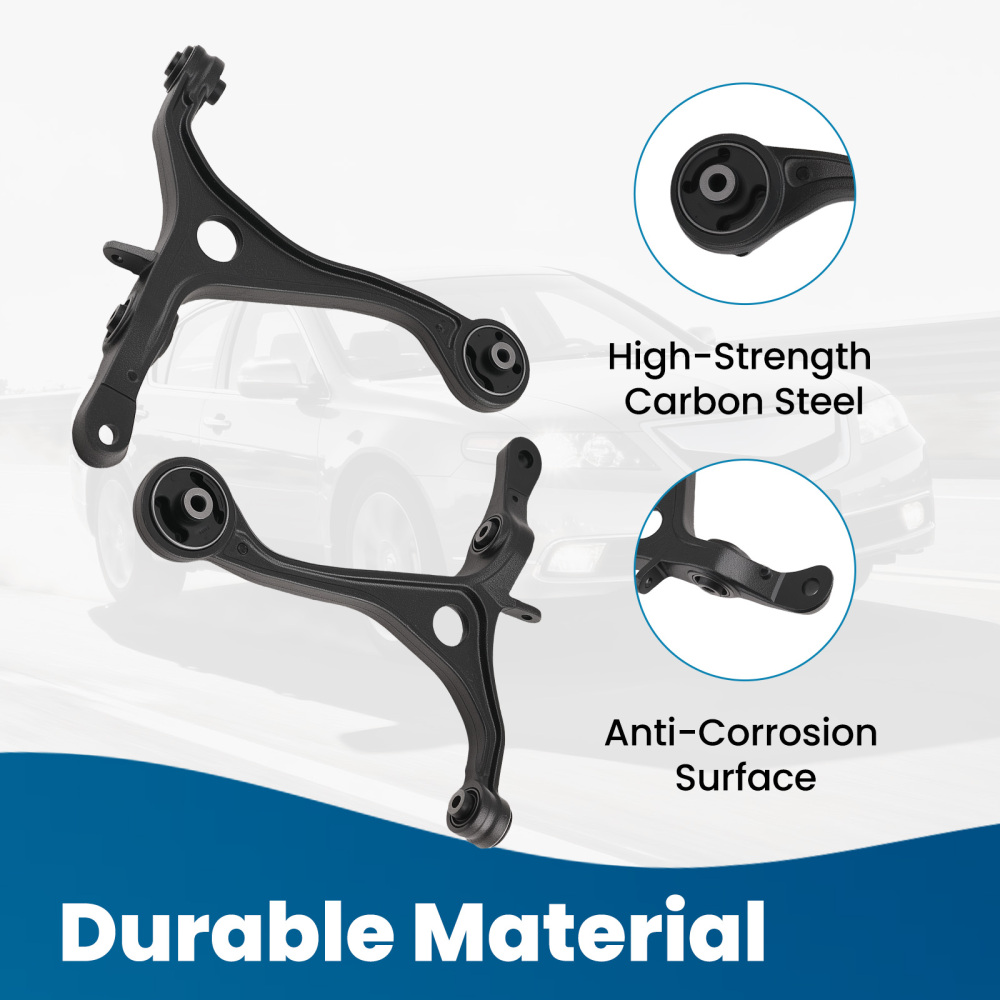Front Lower Suspension Control Arms Sway Bar Links for 2004 - 2008 compatible for Acura TSX