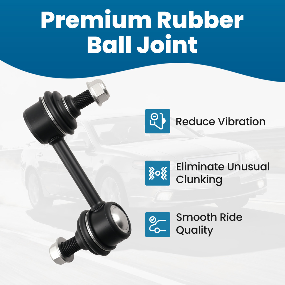 Front Lower Suspension Control Arms Sway Bar Links for 2004 - 2008 compatible for Acura TSX