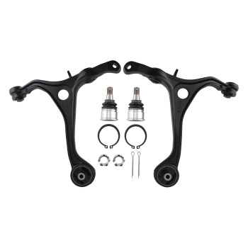 4pc Front Lower Control Arms w/ Ball Joints compatible for Honda Accord 2003-2004 2005-2007