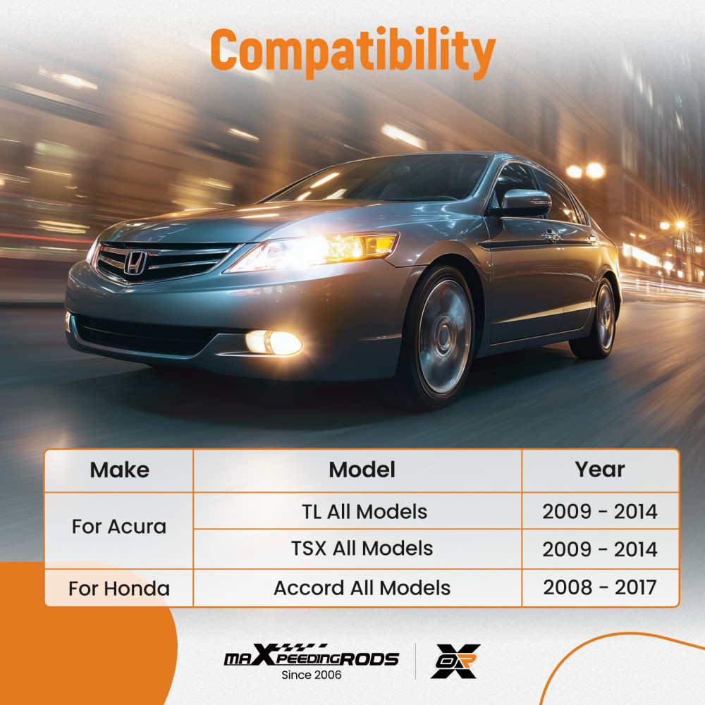 Rear UpperLower Suspension Control Arm Sway Bars compatible for Honda Accord 2008 - 2017