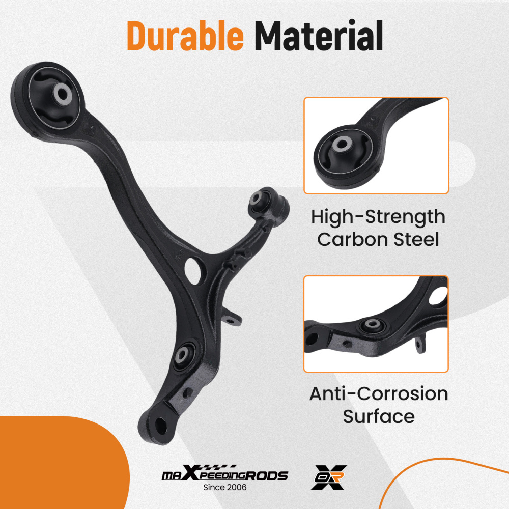 LH Front Left Lower Control Arm for 2008 2009 2010 2011 2012 compatible for Honda Accord