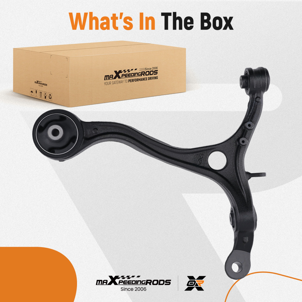 LH Front Left Lower Control Arm for 2008 2009 2010 2011 2012 compatible for Honda Accord