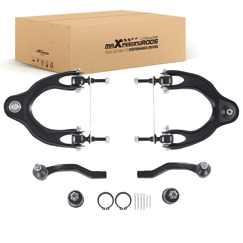Front Upper Control Arm Ball Joint Tie Rods compatible for Acura Integra Civic 1992 - 1997