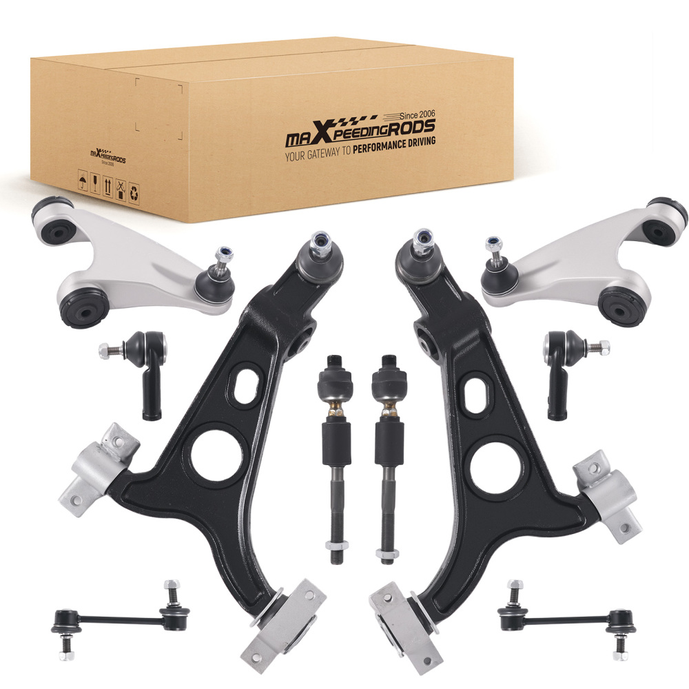 10PCS BRACCI DI CONTROLLO ANTERIORI SINISTRO + DESTRO compatibile per ALFA ROMEO 147 156 GT