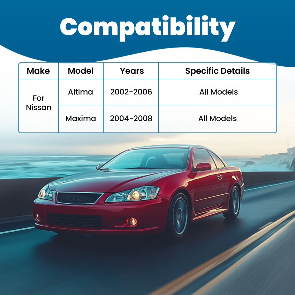 Front Left Lower Control Arm w/ Ball Joint compatible for Nissan Altima 02-06 Maxima 04-08