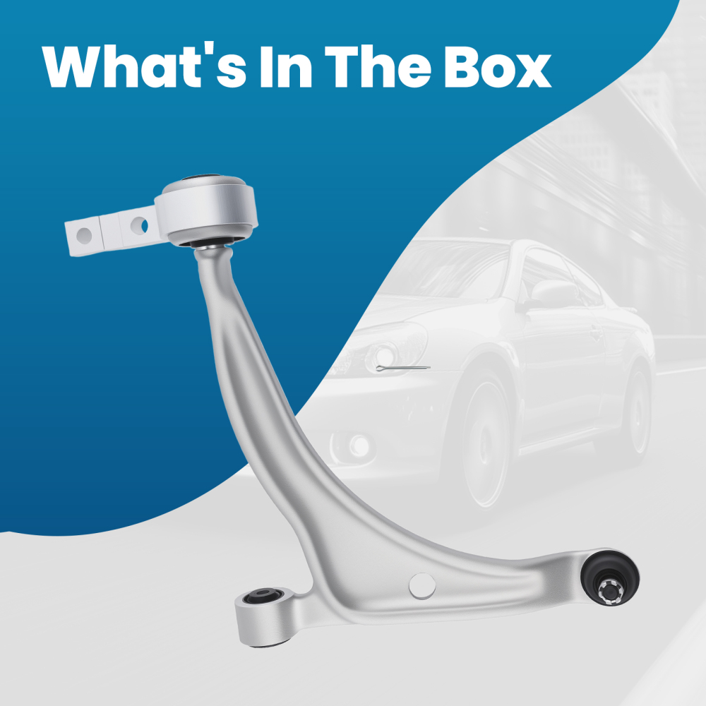 Front Left Lower Control Arm w/ Ball Joint compatible for Nissan Altima 02-06 Maxima 04-08