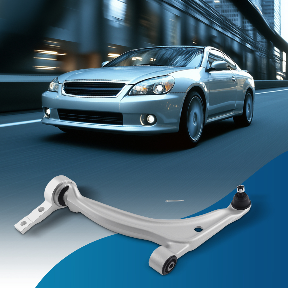 Front Left Lower Control Arm w/ Ball Joint compatible for Nissan Altima 02-06 Maxima 04-08