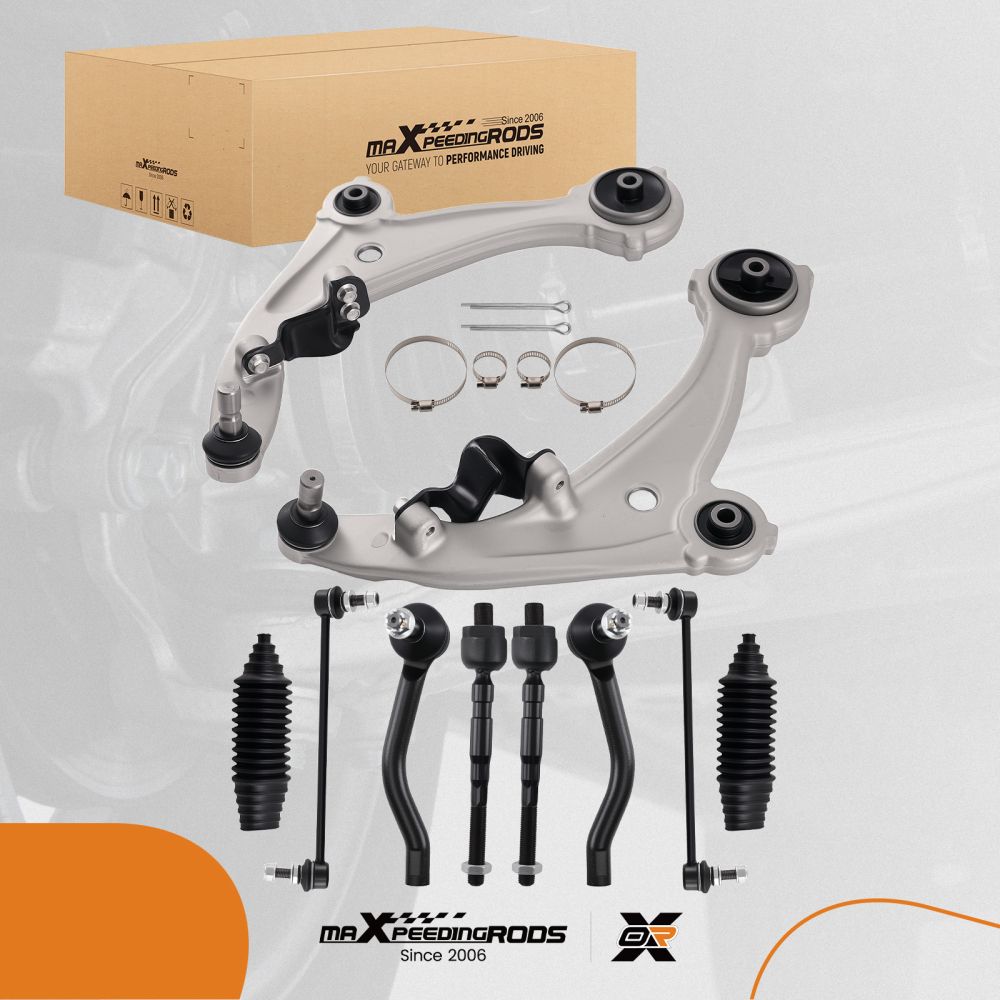 maXpeedingrods 10Pc Front Lower Control Arm Kit Compatible For Nissan Altima 2007-2012