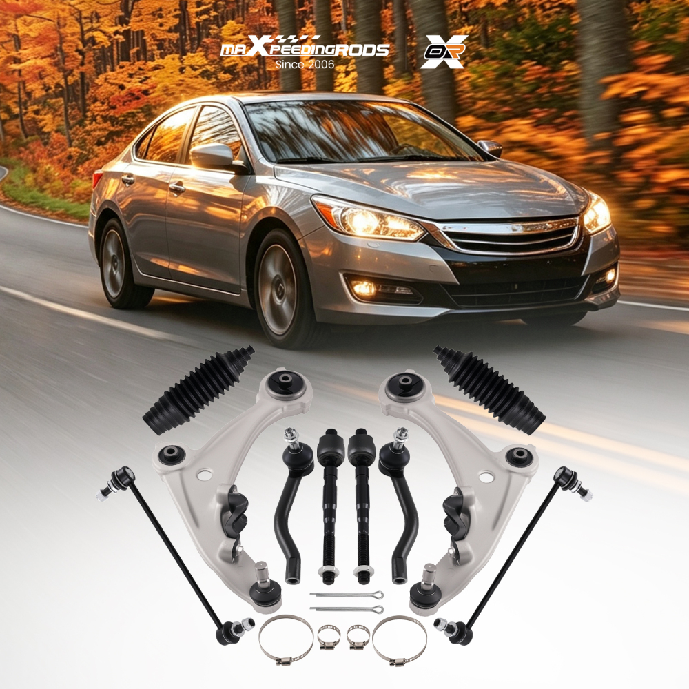 maXpeedingrods 10Pc Front Lower Control Arm Kit Compatible For Nissan Altima 2007-2012