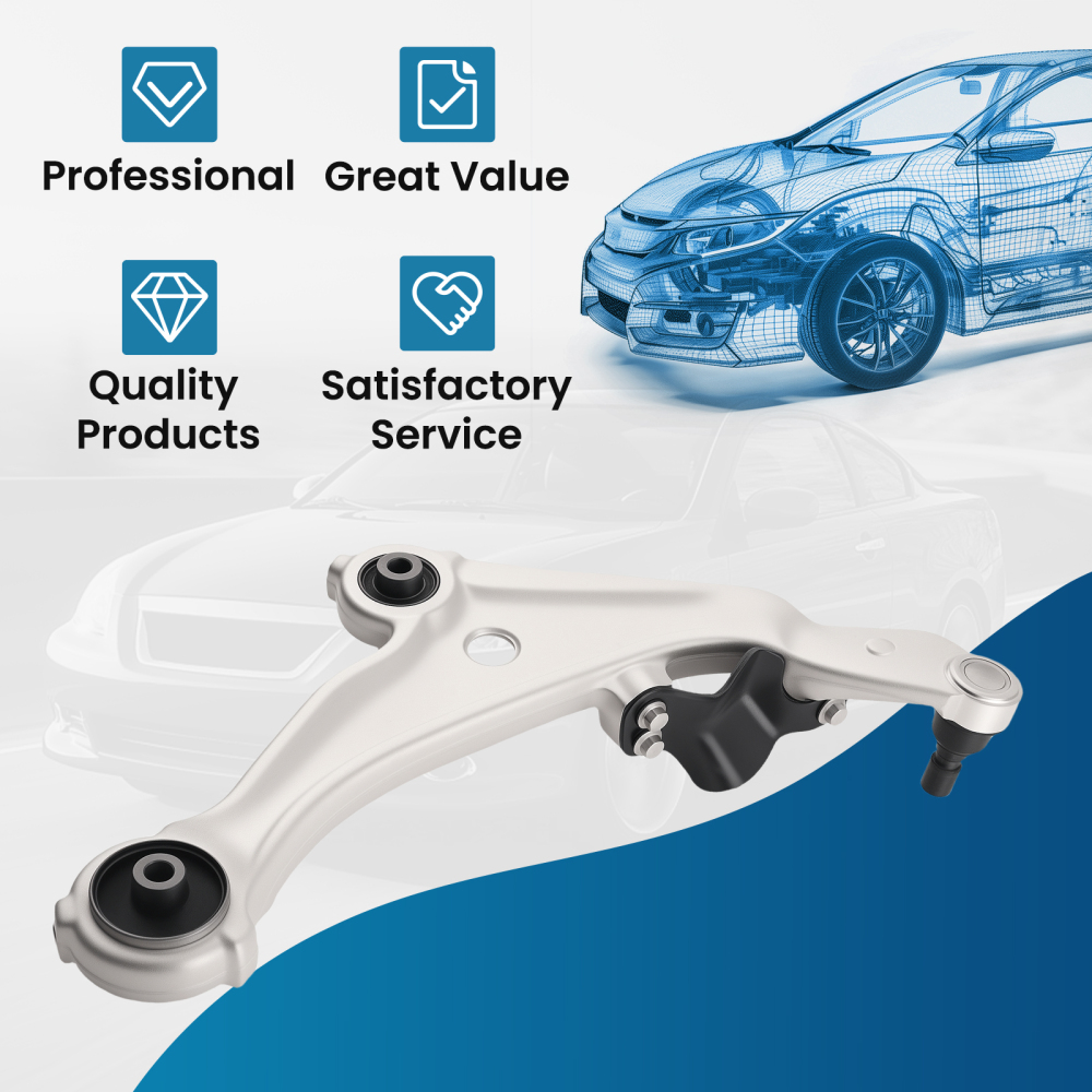 Driver Front Lower Control Arm w/ Ball Joint compatible for Nissan Altima 2007-13 RK620195