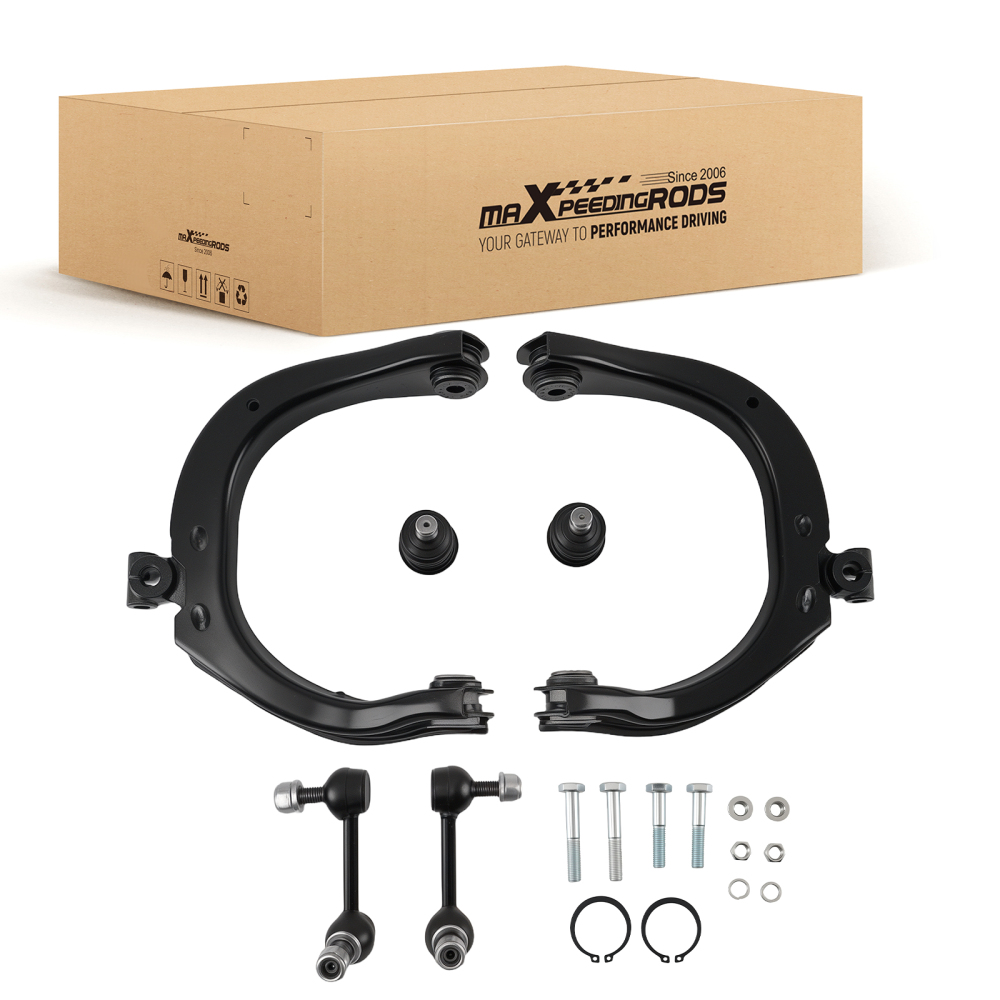 6x Front Upper Control Arm Ball Joint Sway Bar for 2002-07 compatible for Chevrolet Trailblazer