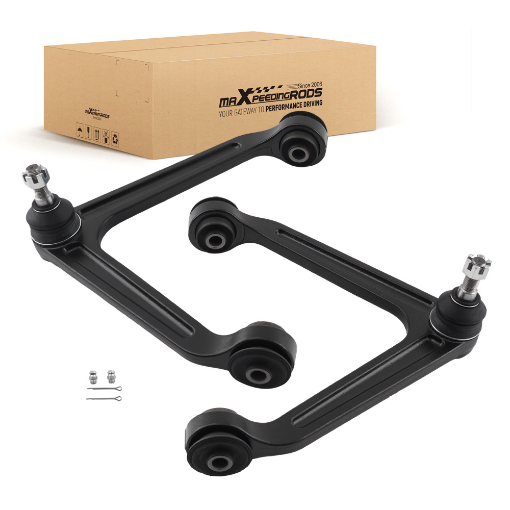 maXpeedingrods 2Pc Front Upper Control Arm w/Ball Joint Compatible for Dodge Ram 1500 2002-2005 Durango 2004-2009 Chrysler Aspen 2007-2009