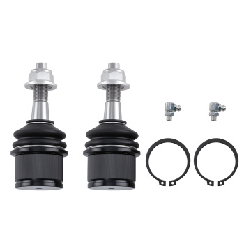 4x Front Upper Control Arms Lower Ball Joints for 2004 - 09 compatible for Dodge Durango Aspen