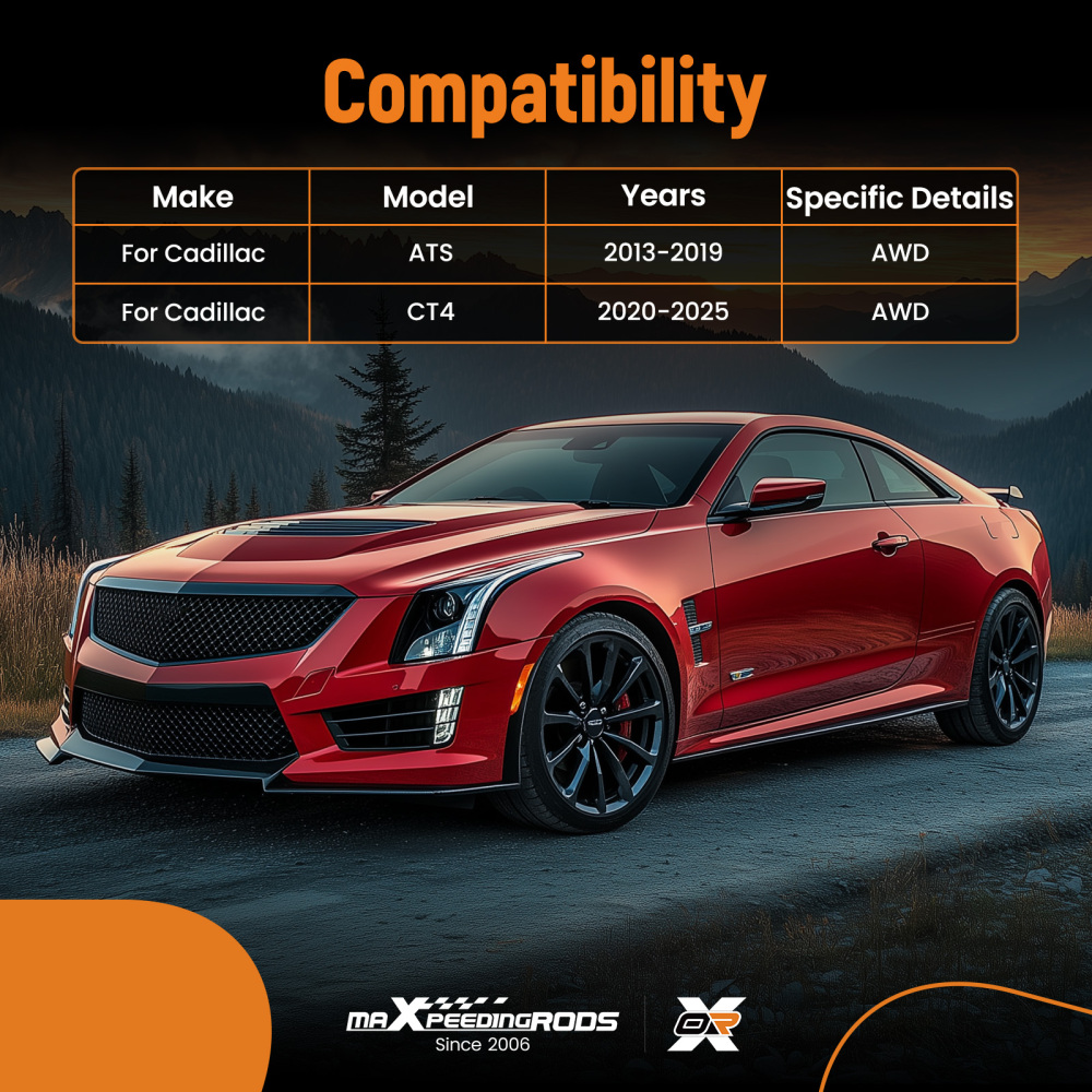 Right Front Lower Rearward Control Arm compatible for Cadillac 2013-2019 ATS 2020-2025 compatible for CT4