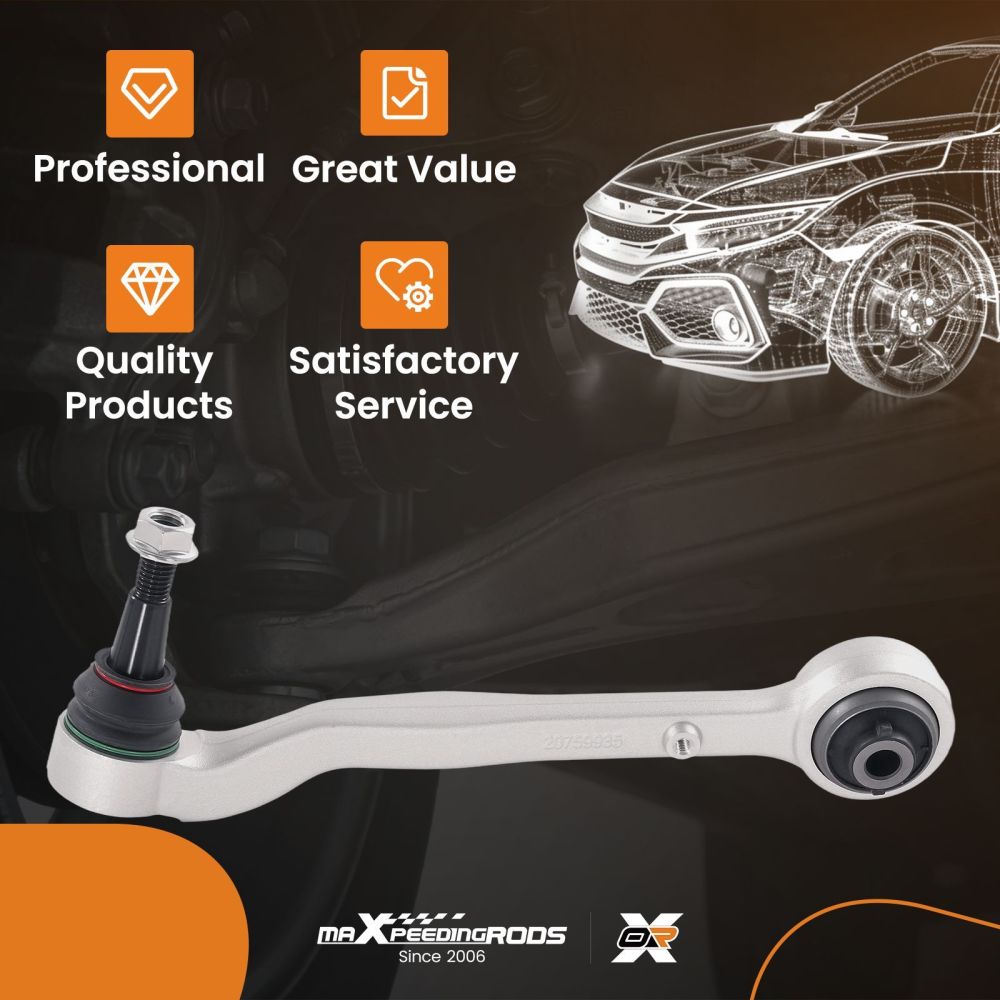 Right Front Lower Rearward Control Arm compatible for Cadillac 2013-2019 ATS 2020-2025 compatible for CT4