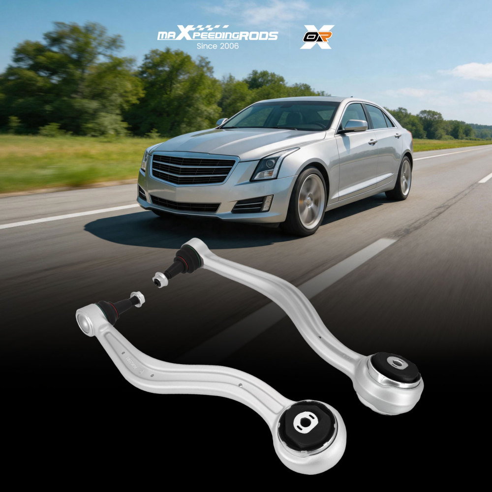 Pair Front Lower Forward Control Arms for 2013-2019 compatible for Cadillac ATS 2020-23 compatible for CT4 RWD