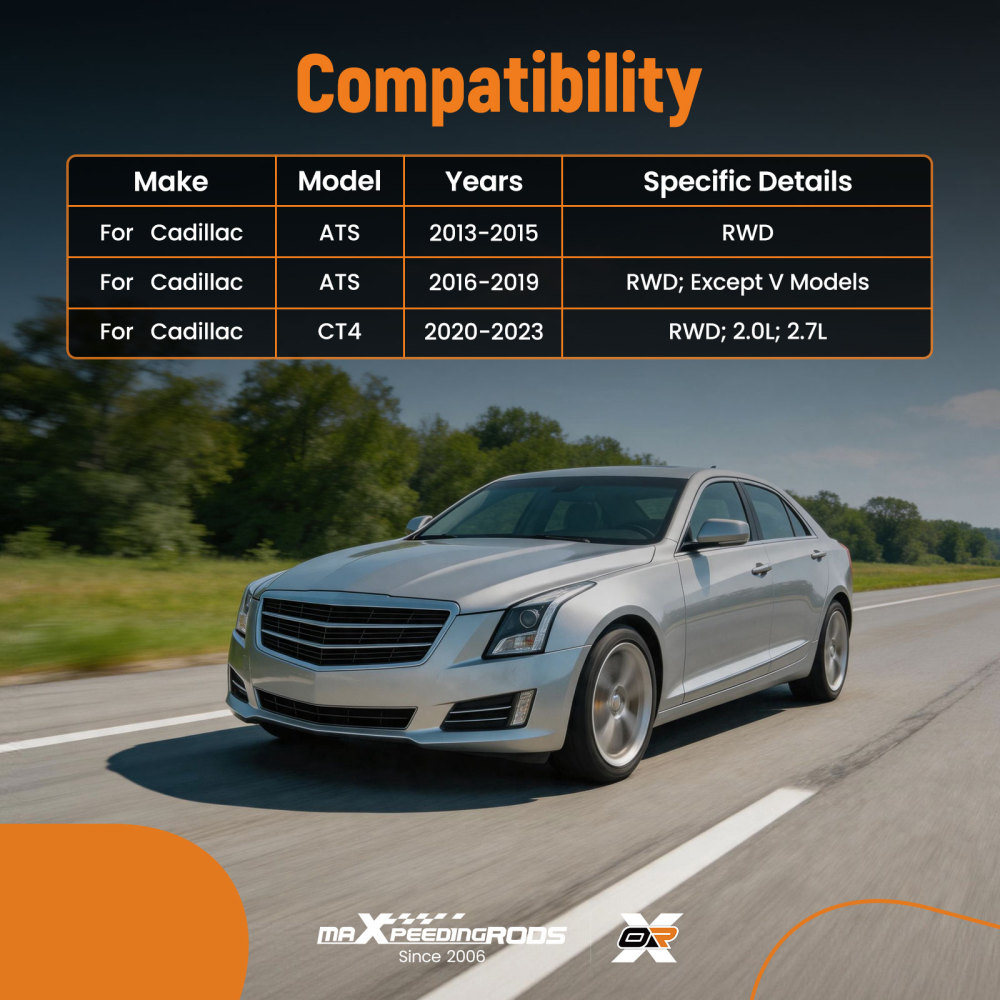 Pair Front Lower Forward Control Arms for 2013-2019 compatible for Cadillac ATS 2020-23 compatible for CT4 RWD