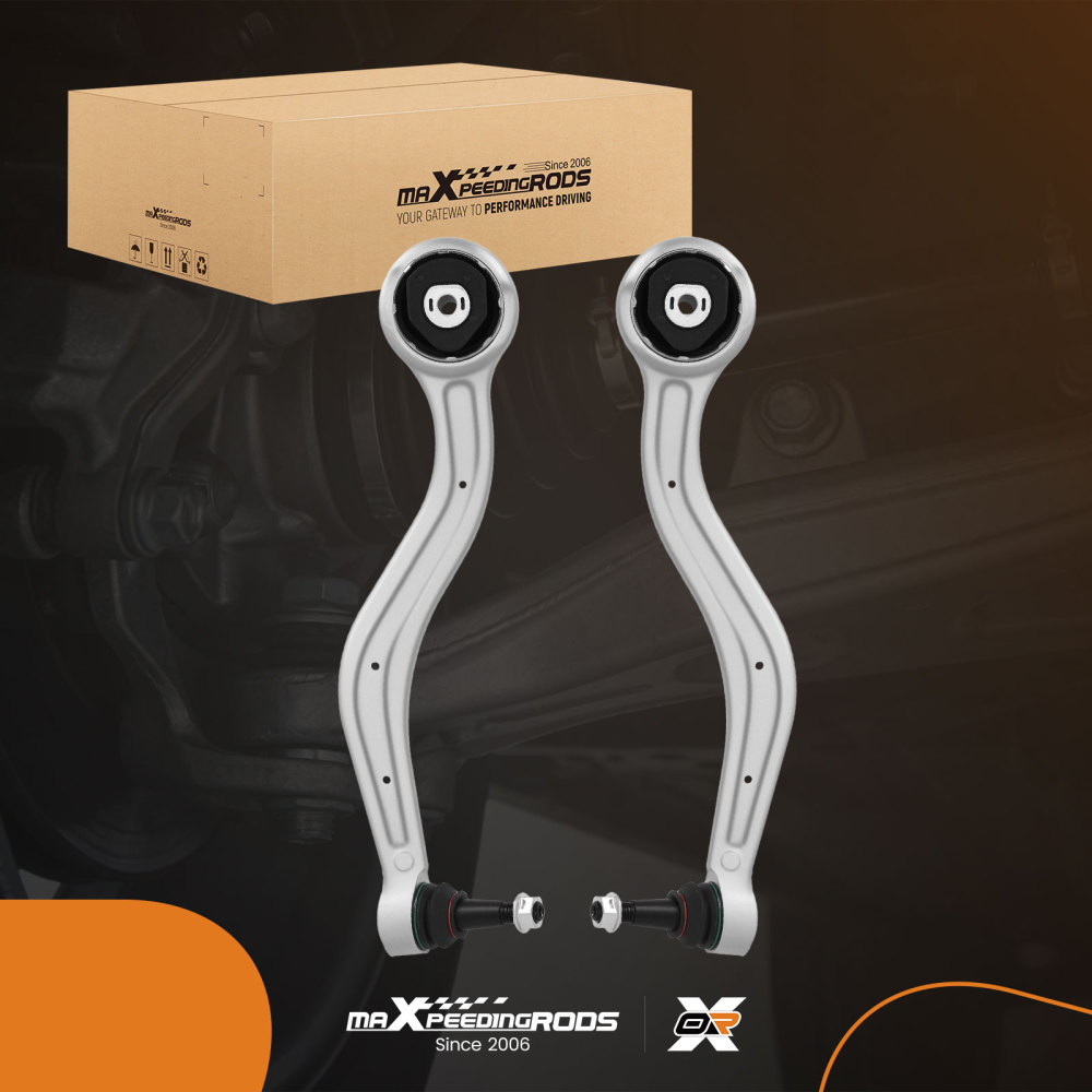Pair Front Lower Forward Control Arms for 2013-2019 compatible for Cadillac ATS 2020-23 compatible for CT4 RWD