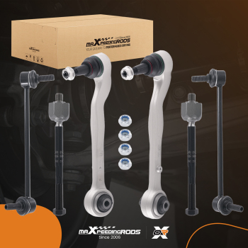 Front Lower Control Arms Sway Bar Links compatible for Cadillac CT4 2020-22 ATS 2013-2019