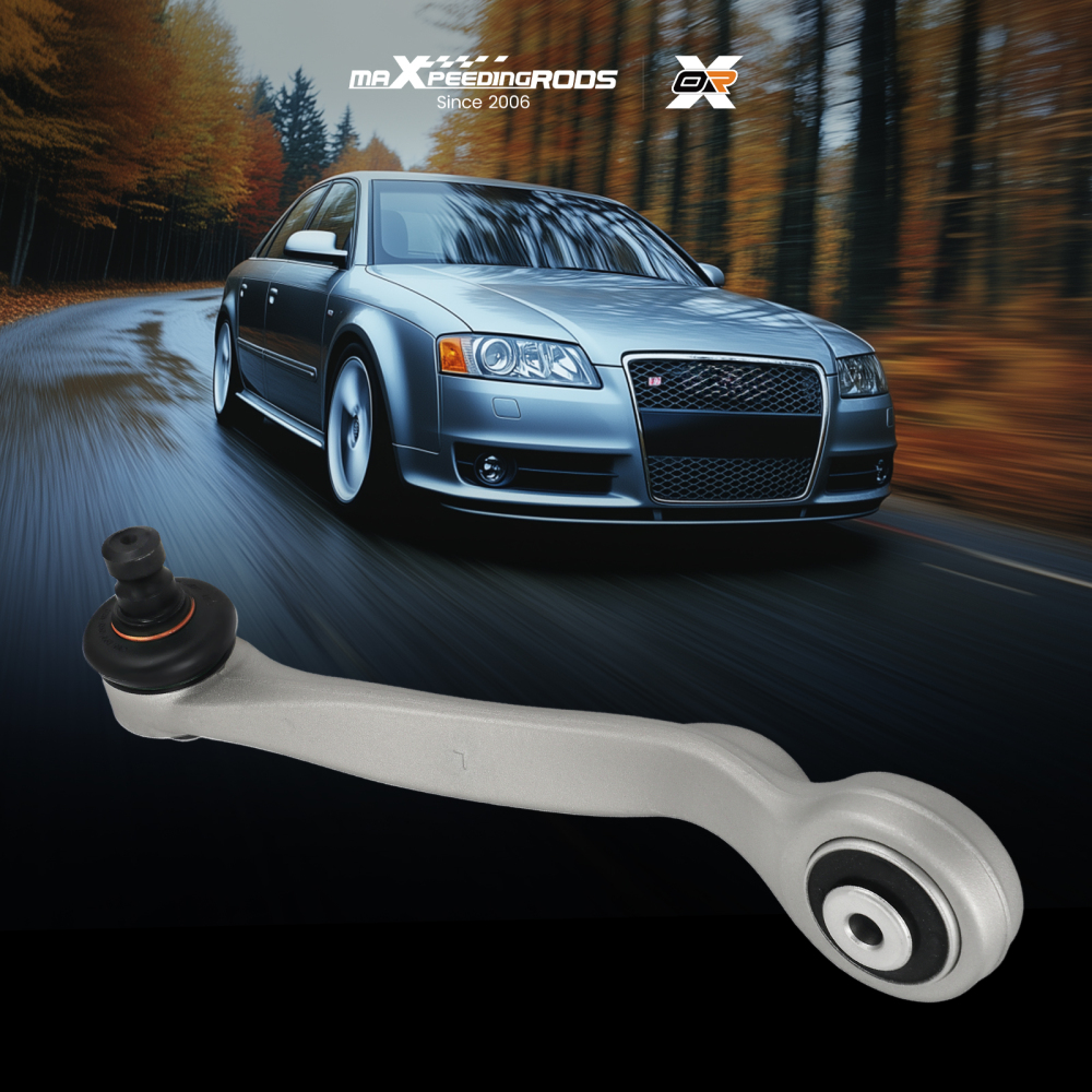 Driver Front Upper Rearward Control Arm compatible for Audi A8 S8 Quattro 2004-2010