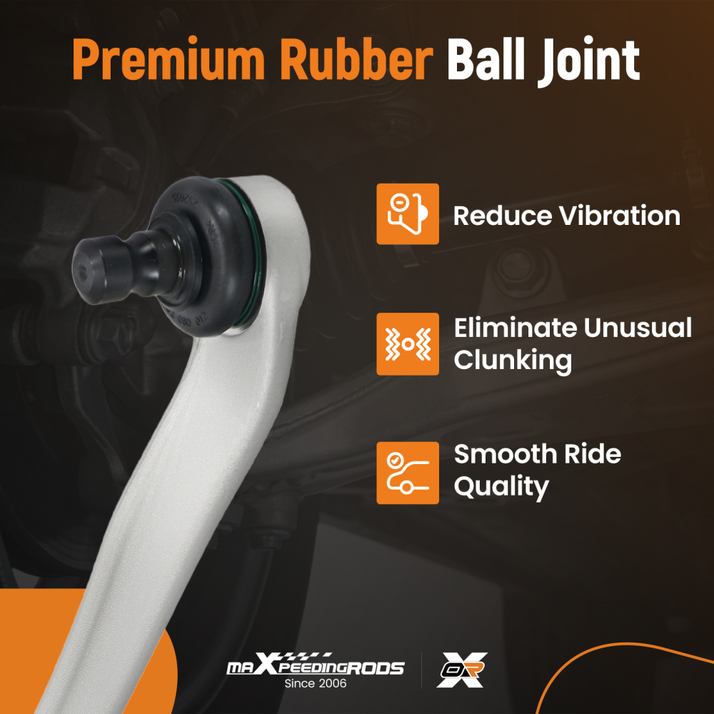 Front Upper Forward Control Arm Assembly compatible for Audi A6/Compatible for VW Passat 98-05 Right Side