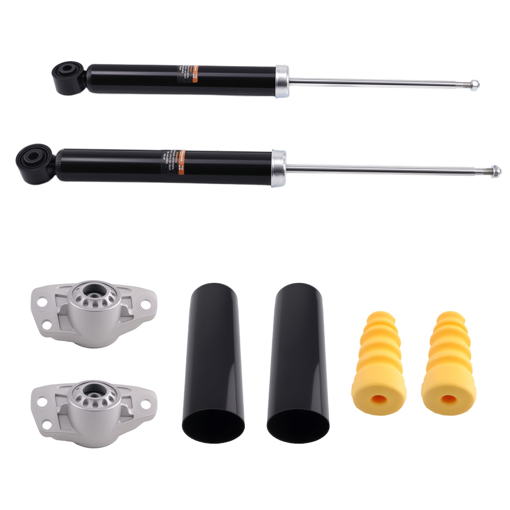 BRAS DE SUSPENSION + AMORTISSEURS ARRIÈRE compatible pour VW GOLF 5/6 TOURAN PASSAT compatible pour AUDI A3