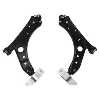 PAIR FRONT LOWER WISHBONE CONTROL ARMS LHRH compatible for VW GOLF MK5 MK6 compatible for AUDI A3 8P compatible for SEAT