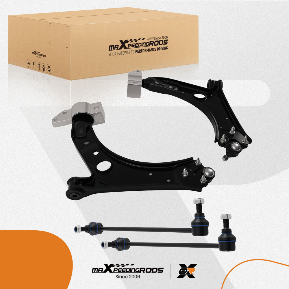 CONTROL ARM WISHBONE FRONT LOWER compatible for AUDI A3 compatible for VW CADDY III compatible for GOLF V VI JETTA TOURAN