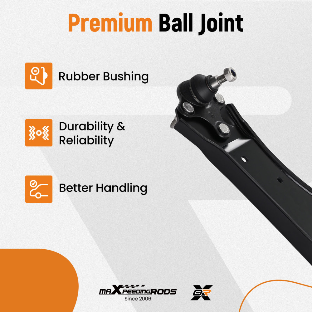 CONTROL ARM WISHBONE FRONT LOWER compatible for AUDI A3 compatible for VW CADDY III compatible for GOLF V VI JETTA TOURAN