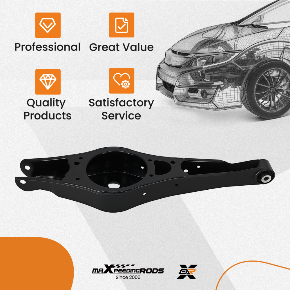 Rear Lower Control Arm compatible for Audi A1 A3 2003-2013 1K0505311S TC3405